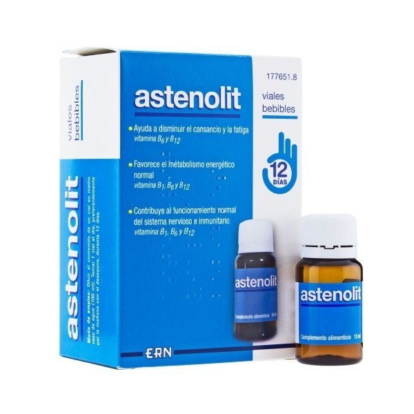 ASTENOLIT 12 FRASQUITOS BEBIBLES 