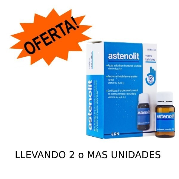 ASTENOLIT 12 FRASQUITOS BEBIBLES 