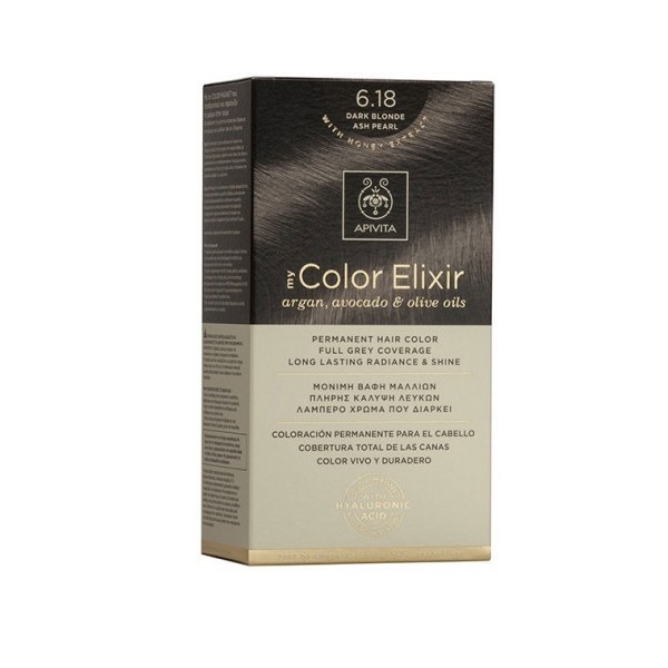 APIVITA COLOR ELIXIR TINTE PERMANENTE N 618