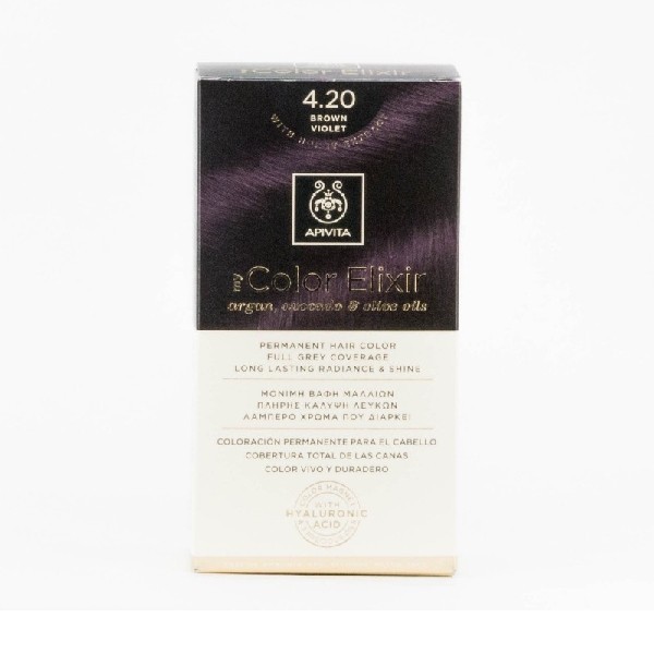 APIVITA COLOR ELIXIR TINTE PERMANENTE N 420