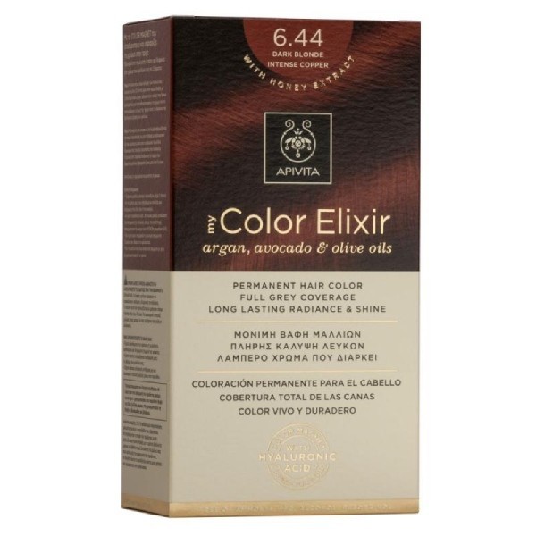 APIVITA COLOR ELIXIR TINTE PERMANENTE N 644