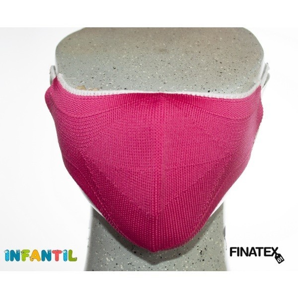 MASCARILLA HIGIENICA TELA LAVABLE FINATEX INFANTIL VARIOS COLORES