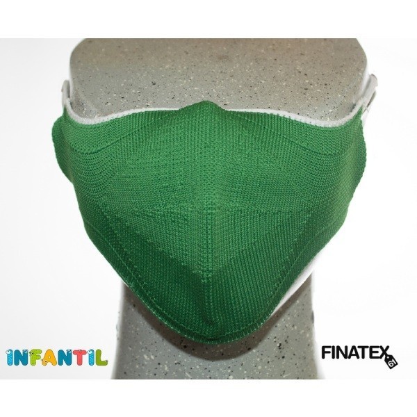 MASCARILLA HIGIENICA TELA LAVABLE FINATEX INFANTIL VARIOS COLORES