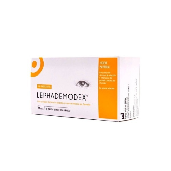 LEPHADEMODEX  30 TOALLITAS ESTERILES