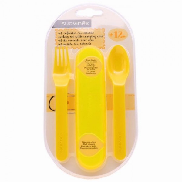 SUAVINEX CUBIERTOS CON ESTUCHE