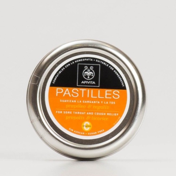 APIVITA PASTILLAS PROPOLEO Y REGALIZ