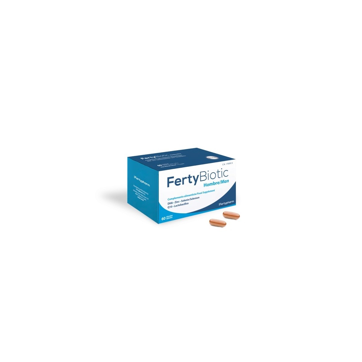 FERTYBIOTIC HOMBRE 60 CAPSULAS
