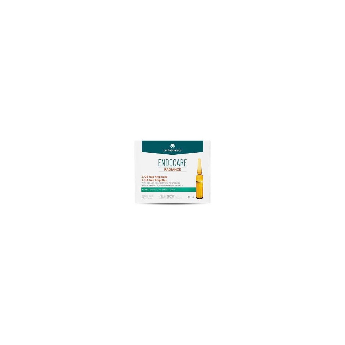 ENDOCARE RADIANCE C OILFREE  2 ML 10 AMPOLLAS
