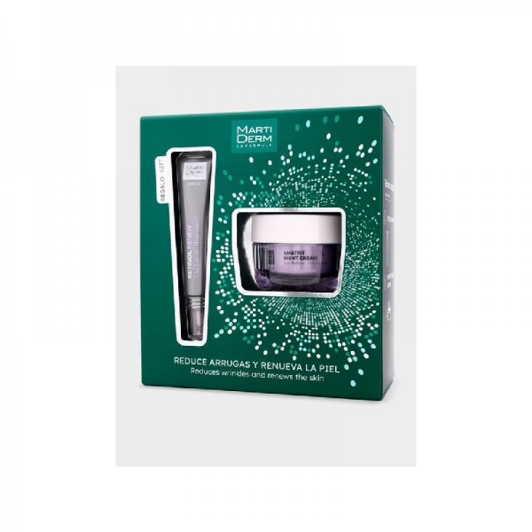 Martiderm Amatist Crema de Noche 50ml + Shot Retinol renew
