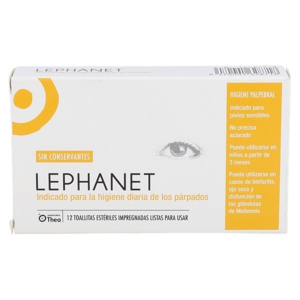 LEPHANET TOALLITAS ESTERILES 12 U