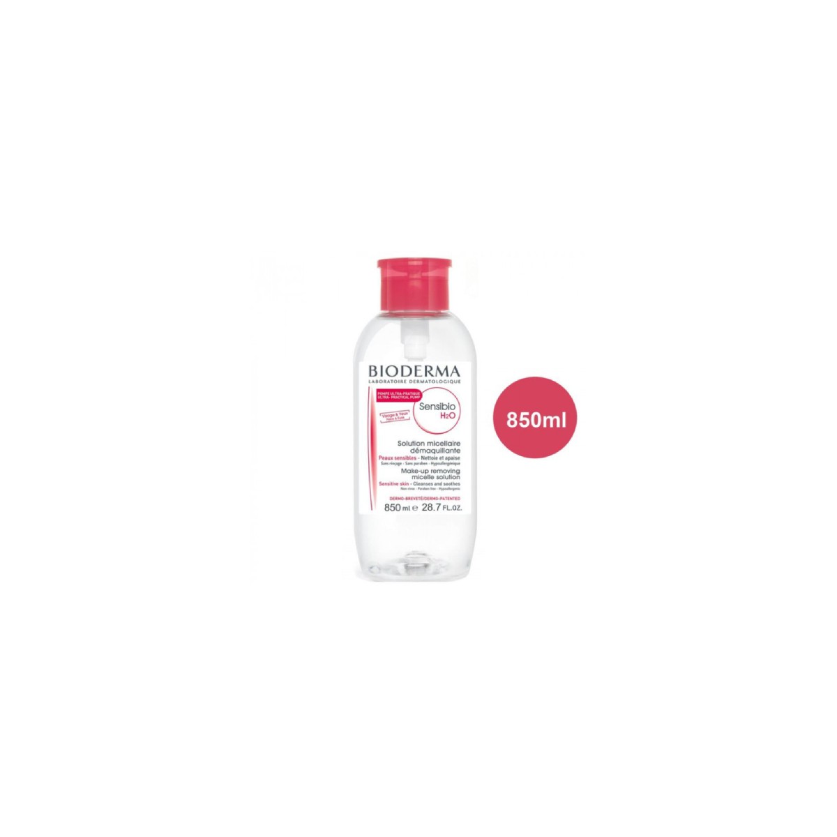 SENSIBIO H2O BIODERMA  1 ENVASE 850 ML