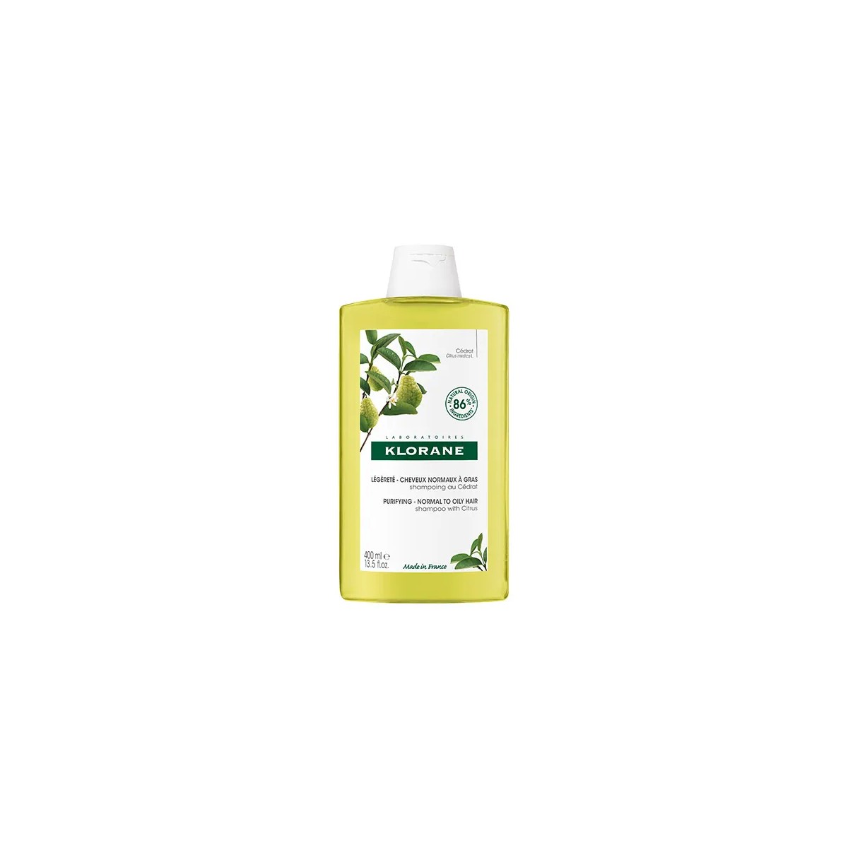 KLORANE CHAMPU A LA CIDRA  400 ML