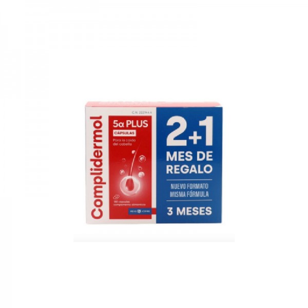 COMPLIDERMOL 5 ALFA PLUS PACK 180 COMP