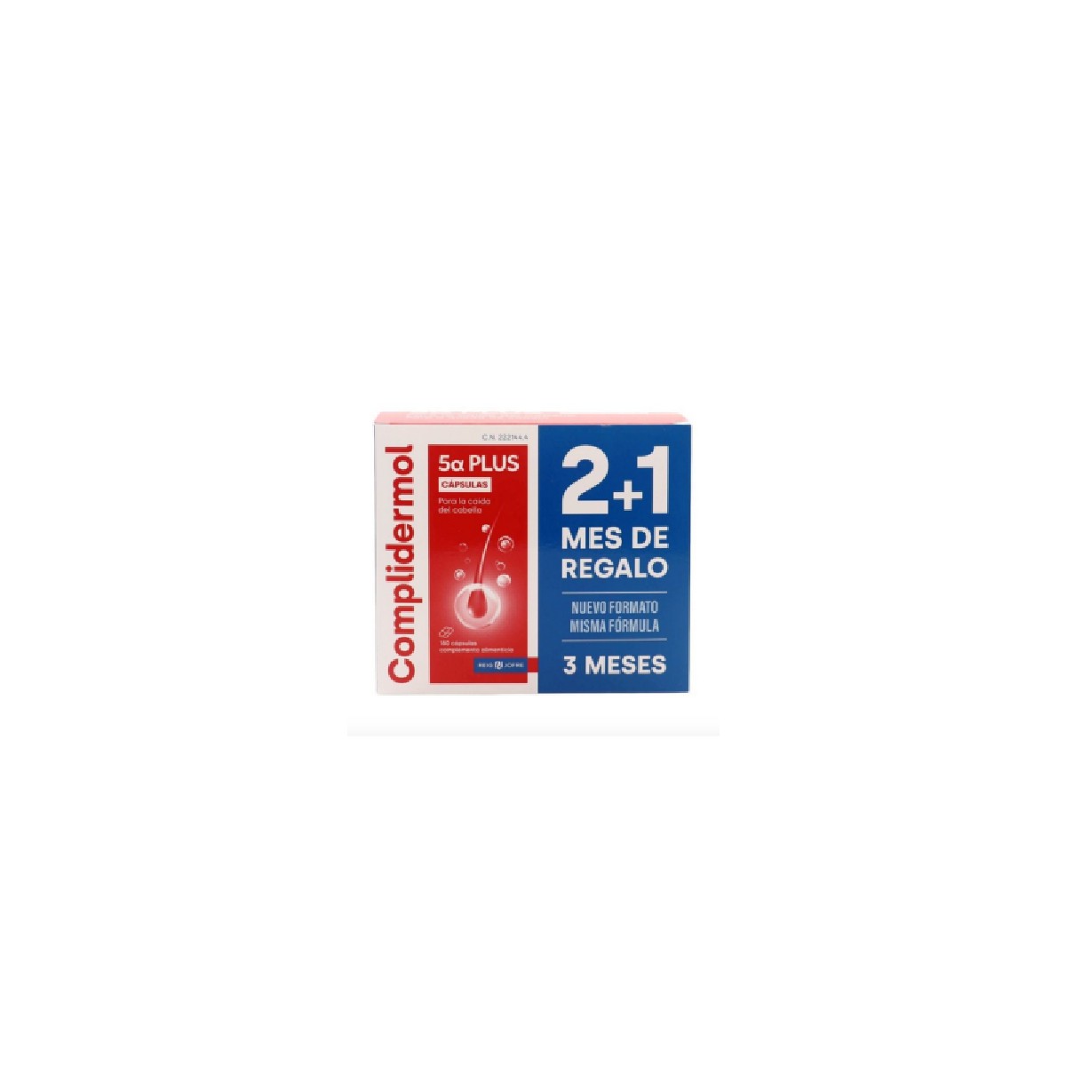 COMPLIDERMOL 5 ALFA PLUS PACK 180 COMP