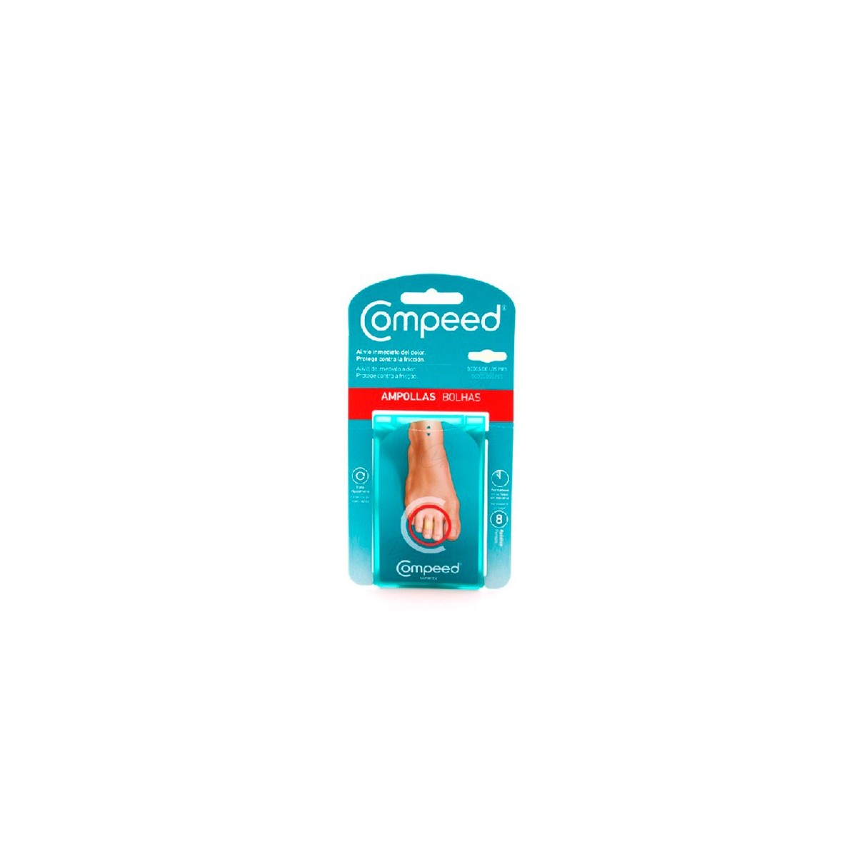 COMPEED AMPOLLAS DEDOS PIES 8 U