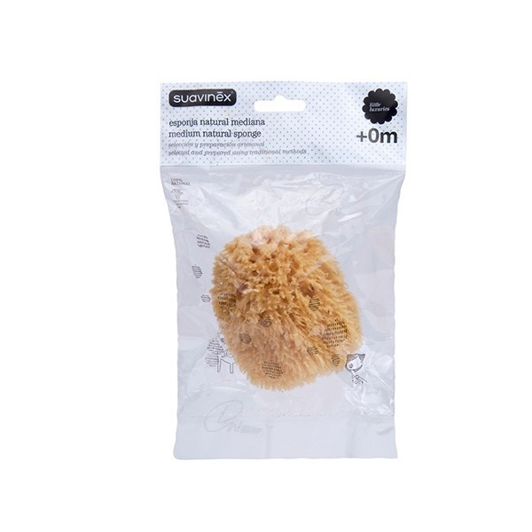 ESPONJA NATURAL MEDIANA 1 UD SUAVINEX