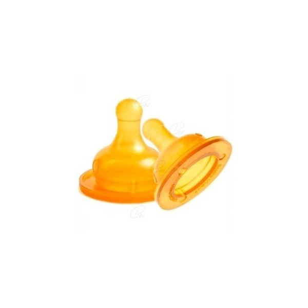TETINA LATEX BOCA ANCHA PAPILLA  2 U