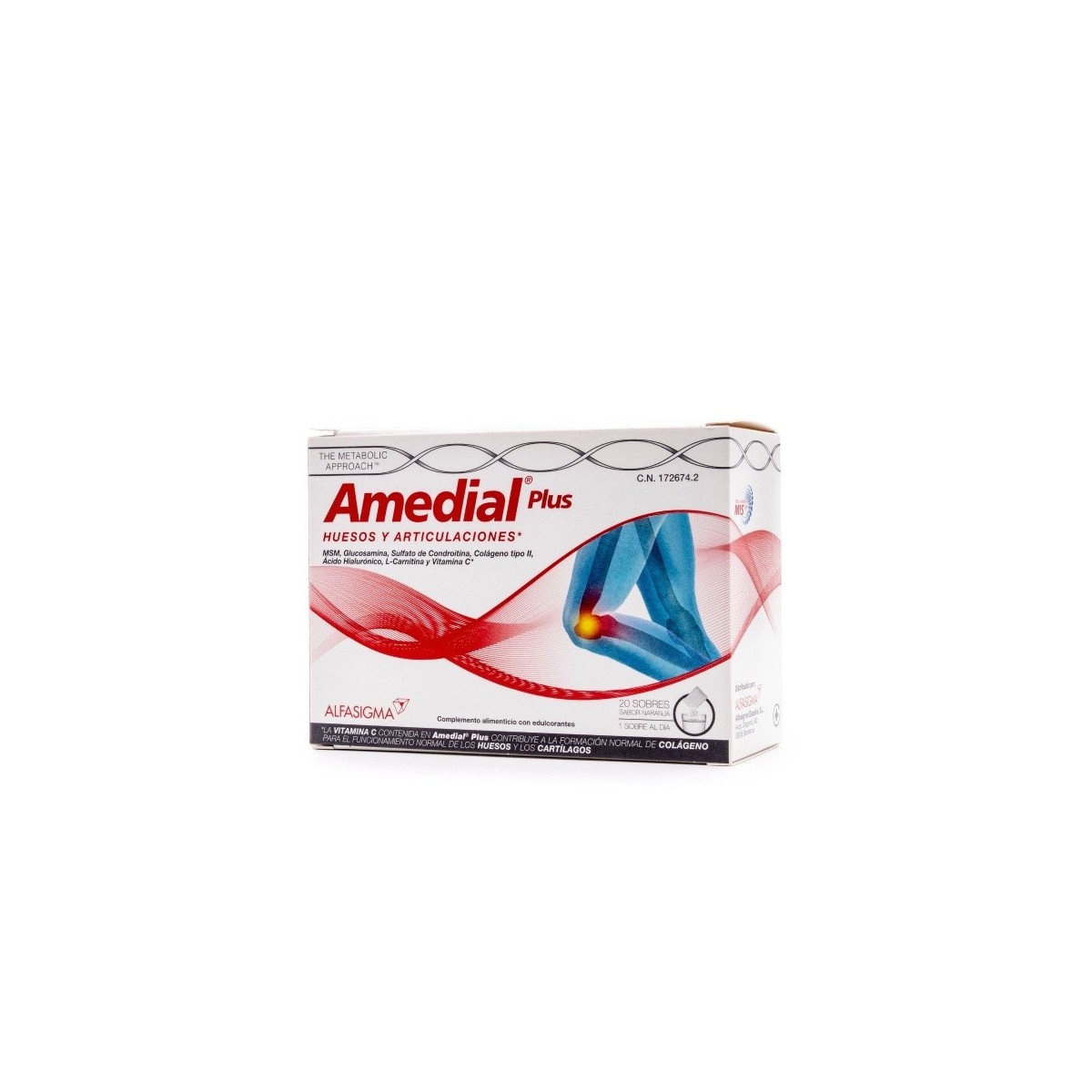 AMEDIAL PLUS 5 G 20 SOBRES                   