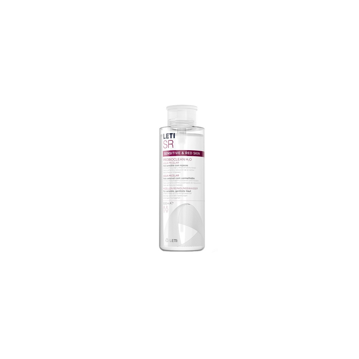 LETISR PROBIOCLEAN H2O AGUA MICELAR  500 ML  