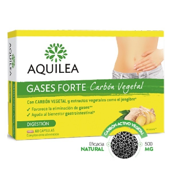 AQUILEA GASES FORTE  60 CAPS                 